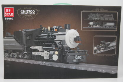 JIE STAR 59003 Trainieren Sie Die CN5700 Dampflokomotive Bausteine Spielzeug-Set – Bild 2