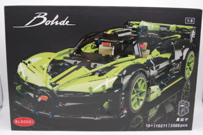 KBOX 10211 - BGTTI BOLIDE SPORTWAGEN, 3588 KLEMMBAUSTEINE Motorversion