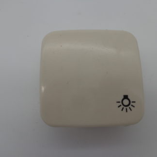 Busch und Jäger 2506.21 Schalter Wippe mit Lichtsymbol cremeweiß