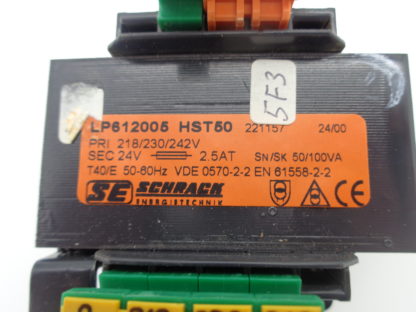 Schrack LP612005 HST50 Transformator – Bild 2