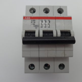 ABB S203 C16 3pol. Sicherungsautomat