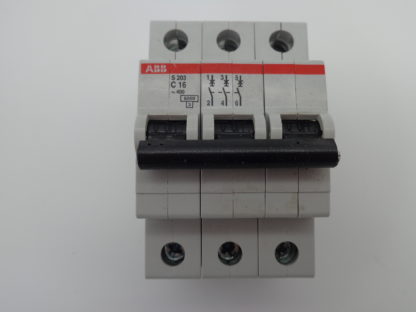 ABB S203 C16 3pol. Sicherungsautomat