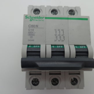 Schneider Electric C60N C10 3pol. Sicherungsautomat