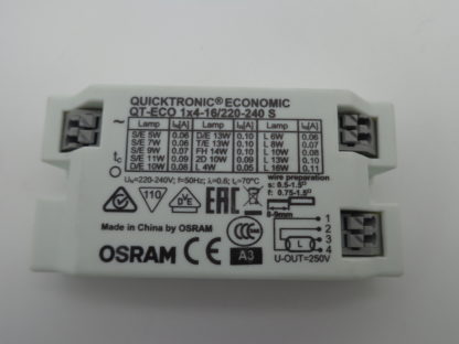 OSRAM Quicktronic Economic QT-ECO 1x4-16/220-240 S Vorschaltgerät   NEU