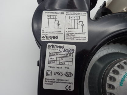 Wernig Lüftermotor ebmpapst R2E 140-BU 76-09 230V 50Hz – Bild 3
