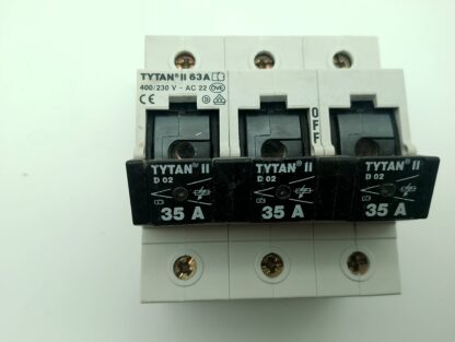 Schrack Tytan II 63A Lasttrennschalter mit 35A Sicherung