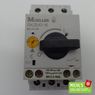 Klöckner Moeller PKZM0-16 Motorschutzschalter 10 - 16A + NHI-E-11-PKZ0