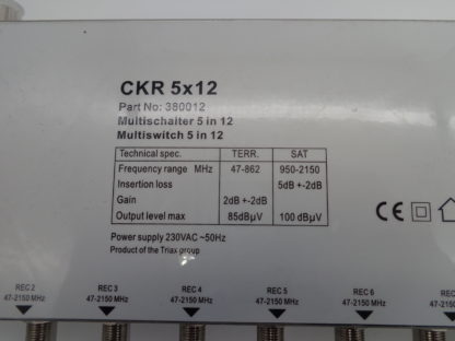 Triax CKR 5x12 380012 – Bild 3
