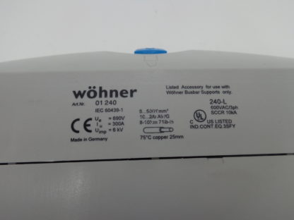 Wöhner 01 240 Anschlussklemmenplatte – Bild 3
