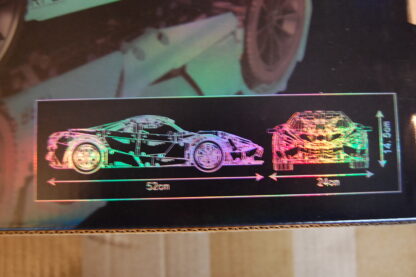 Mould King 13167 McLaren 720 Sportwagen statische Version – Bild 5