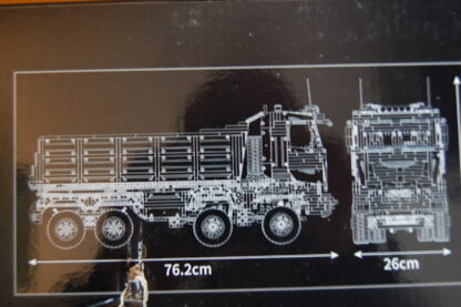 Mould King 19013 KLEMMBAUSTEINE RC TECHNIK KIPPER - 5768 TEILE dynamische Version – Bild 4