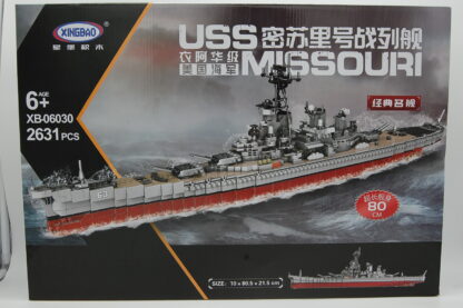 XINGBAO 06030 Das Missouri Battleship Building Bricks Toy Set