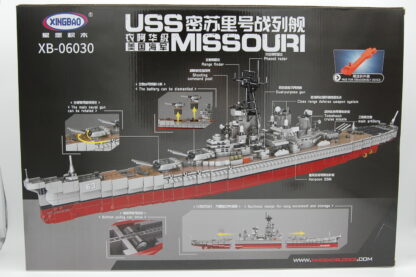 XINGBAO 06030 Das Missouri Battleship Building Bricks Toy Set – Bild 2