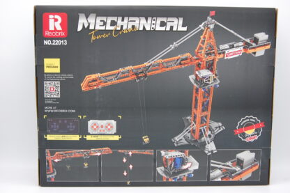 Reobrix 22013 Technic Turmdrehkran Ferngesteuerter Klemmbausteine, 1288 PCS – Bild 2