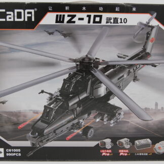 CADA C61005 TECHNIK HUBSCHRAUBER, 1689 TEILE TECHNIK  MILITÄR TECHNIC FERNGESTEUERT HUBSCHRAUBER MIT MOTOR UND FERNBEDIENUNG BAUSET