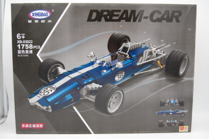 Xingbao XB-03022 Blue Sonic Renwagen 1758 Teile statische Version