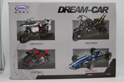 Xingbao XB-03022 Blue Sonic Renwagen 1758 Teile statische Version – Bild 2