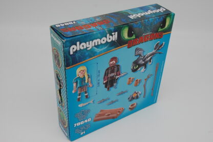 PLAYMOBIL 70040 Hicks und Astrid mit Babydrachen, Konstruktionsspielzeug – Bild 2