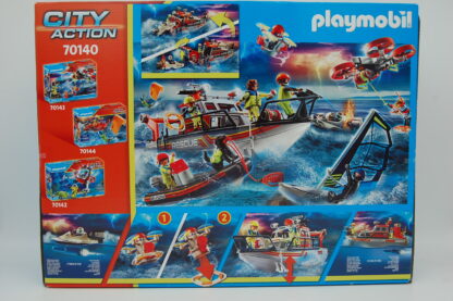 PLAYMOBIL 70140 Seenot Löscheinsatz Rettungskreuzer – Bild 2
