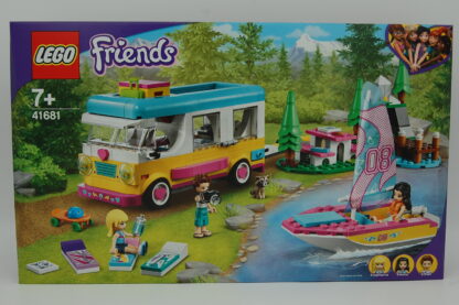 LEGO Friends 41681 Wohnmobil- und Segelbootausflug