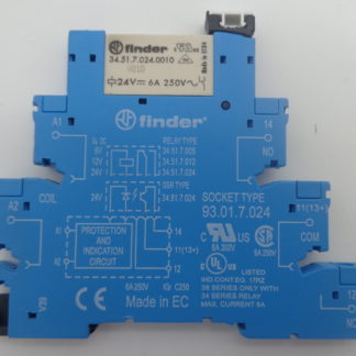 Finder 93.01.7.024 Koppelrelais + Finder Relais 34.51.7.024.0010