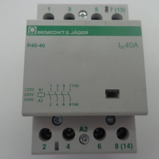 Benedikt & Jäger R40-40 Installationsschütz