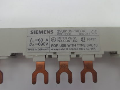 Siemens 3VU9135-1AB04 Sammelschiene – Bild 2