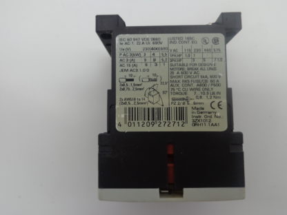 Siemens 3RT1016-1BB42 Schütz – Bild 2