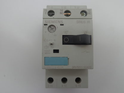 Siemens 3RV1011-GA10 Motorschutzschalter 4,5 - 6,3A