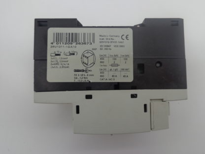 Siemens 3RV1011-GA10 Motorschutzschalter 4,5 - 6,3A – Bild 2