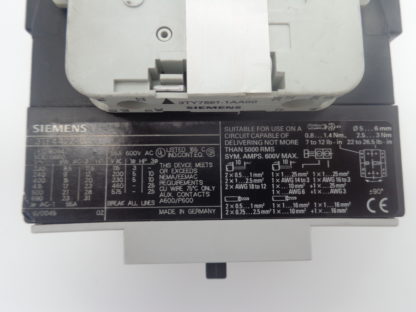 Siemens 3TF4422-0A Schütz + 3TY561-1AA00+3TY561-1AA00 Leistungsschütz – Bild 4
