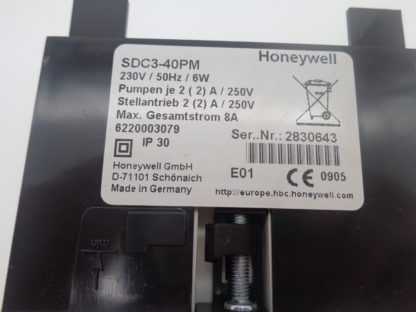 Honeywell SDC3-40PM  230V / 50Hz /6W – Bild 4