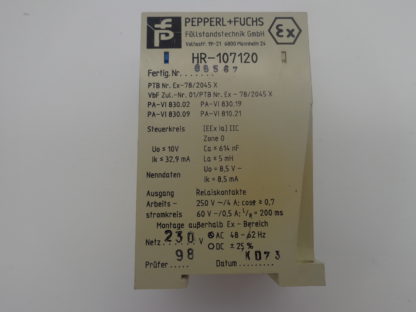 Pepperl + Fuchs HR-107120 – Bild 2