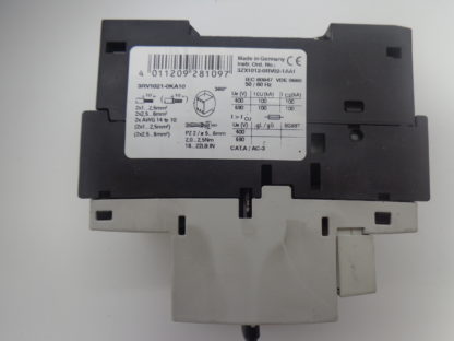 Siemens 3RV1021-0KA10 Motorschutzschalter 0,9 - 1,25A – Bild 3