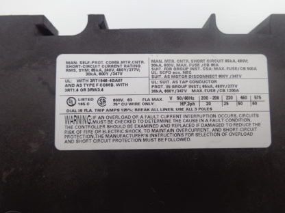 Siemens 3RV1042-4JA10 Leistungsschutzschalter, Motorschutzschalter 45A - 63A – Bild 6