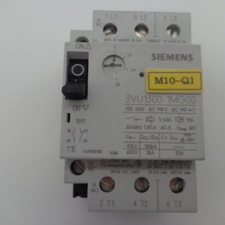 Siemens 3VU1300-1MG00 Motorschutzschalter 1A - 1,6A