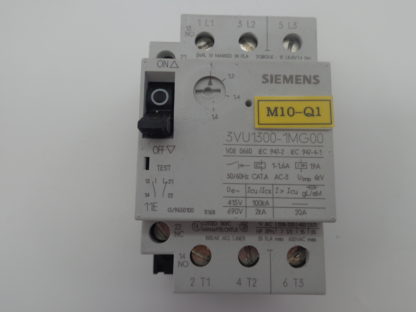 Siemens 3VU1300-1MG00 Motorschutzschalter 1A - 1,6A