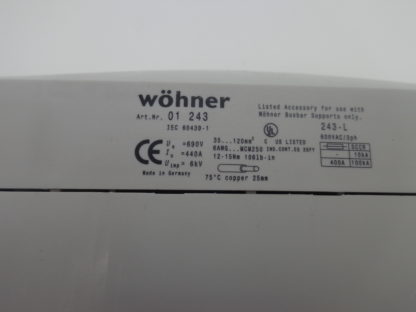 Wöhner 01 243 Anschlussklemmenplatte – Bild 3