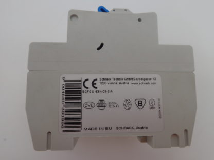 Schrack BCF0 U-63/4/03-S/A FI, Schutzschalter – Bild 2