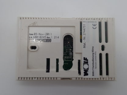 Wolf BMK-F Bedienmodul – Bild 2