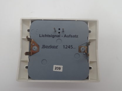Berker 1245 Lichtsignal - Aufsatz (Nicht eintreten) polarweiß – Bild 2
