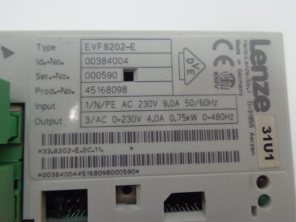 Lenze EVF8202-E Frequenzumrichter – Bild 3