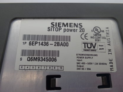 Siemens Sitop Power 20 6EP1 436-2BA00 – Bild 4