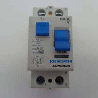 Schrack BCF0 40/2/003-G BC024203 FI / Schutzschalter