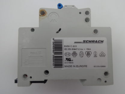 Schrack C20/3 Sicherungsautomat BM017320 – Bild 2