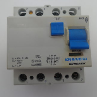Schrack BCF0 40/4/03-S/A FI/Schutzschalter BC064130