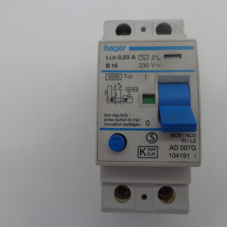 Hager 0,03 B16 FI/LS AD 007G