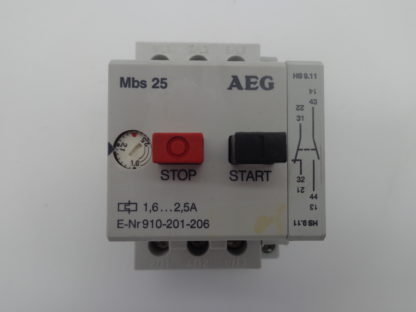 AEG Mbs 25   910-201-206 Motorschutzschalter+HS9.11 Hilfsschalter