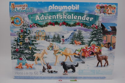 PLAYMOBIL 71345 Adventskalender Weihnachtliche Schlittenfahrt