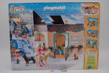 PLAYMOBIL 71345 Adventskalender Weihnachtliche Schlittenfahrt – Bild 2